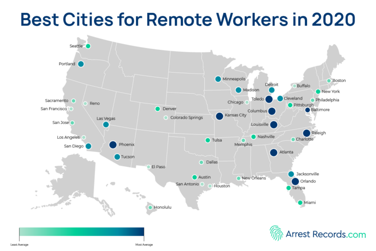 Best cities for remote work